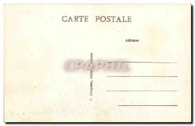 NANTES — O Castelo dos Duques da Bretanha, visto do norte — O Donjon do século XIV — Verso