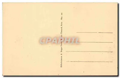 Ancenis — O Velho Castelo (século XVI) — Livraria Renou — Verso