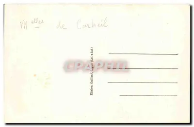 Ligné (Loire-Inf.) — Plac Chevet-de-l'Église — Zamek Pérétrie — Rewers