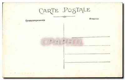 Couffé (Loire Inf.) — Valle del Hâvre, vista de Bougon — Colección F. Chapeau Nantes — Reverso