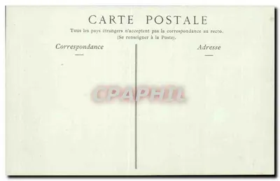 Azay-le-Rideau — El Castillo, Fachada Meridional — PERICAT, Librero, Tours — Reverso
