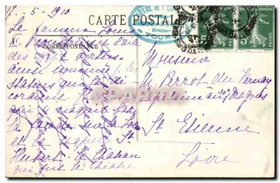 Amboise — Zamek — LL. — Rewers