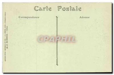Tours — Avenue de Grammont — Monumento a M. de Guecine — Verso