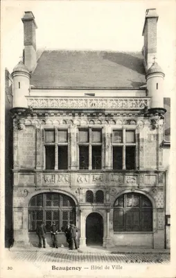 Beaungency — Hotel de Ville — X. & R., Paris