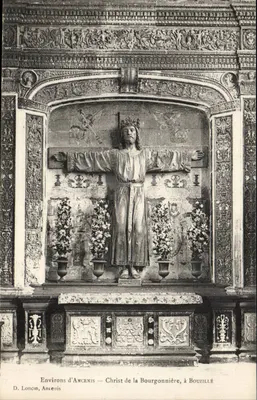 Cristo da Bourgonnière, em Bouzillé — Arredores de Ancenis — D. Loncin, Ancenis