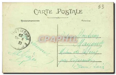 Pré-en-Pail — O Velho Castelo — A Mayenne Ilustrada, Foto Davonot — Verso