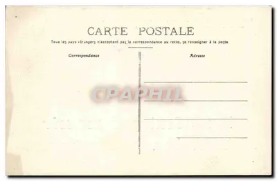 Carcassonne — Ogólny widok na południe — Edit. M. J. (Déposé) / E. Lintilhac — Rewers
