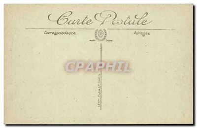 Lisieux — Widok z punktu widokowego — Artystyczne Wydawnictwo Albert Grente, Lisieux — Rewers