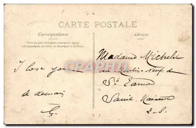 Criança alada com arranjo — decoração floral Art Nouveau — Je Normando Photo, Paris, n°3.139 — Verso