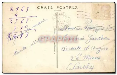 St-Cloud — Park — Wznoszenie się do Trocadéro — A.C. 56 — Rewers