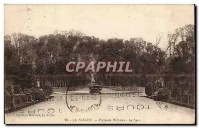 La Flèche — O Parque do Prytanée Militar — O Parque