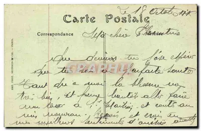 Gignon (Oise) — Zamek — ND. Fot. — Rewers