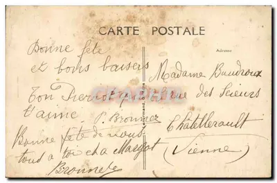 Benny-sur-Loire — O Ponte suspensa sobre a Loire — Foto Nozimard — Verso