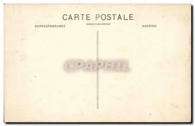 La Rochelle — La Corte Interna del Municipio, Cartolina d'epoca n°838 — Verso