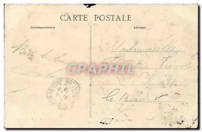 La Rochelle – Rue Guittton - Le Cèdre — R.B.L.R. - 1911 — Reverso