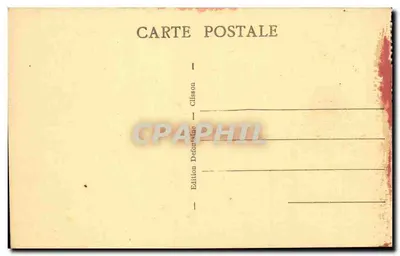 Castelo de Tiffauges — Vista Geral das Ruínas — Lado Sul — Edição Defontaine Clisson — Verso