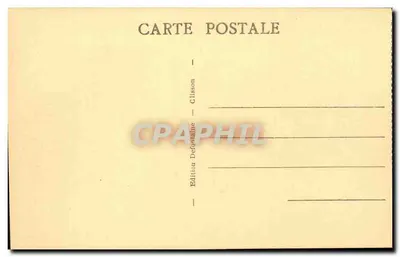 Castelo de Tiffauges — Ruínas do castelo, capela e igreja — Édition Defontaine, Clisson — Verso