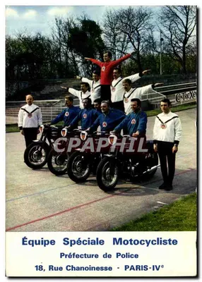 Equipe Especial de Motociclistas — Prefeitura de Polícia — Paris-IVe