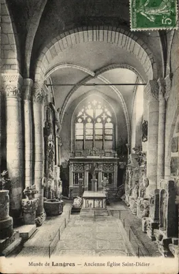 Museu de Langres — Antiga Igreja de São Didier — Lib. Maitreter