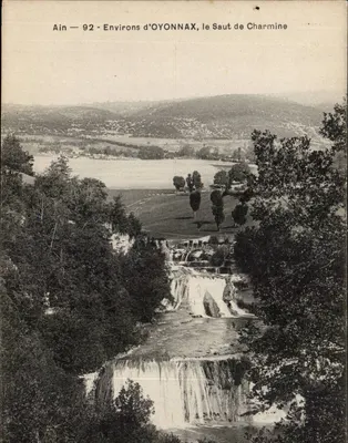 Ain — 92 — Environs d'Oyonnax, le Saut de Charmine