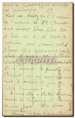 Tulle — O Bairro da Alverge visto da Catedral — Editor: Carta Postal — Verso