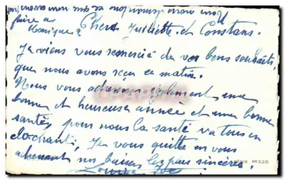 Zamieściny zasypane śniegiem — sceny zimowe — seria nr 328 — Rewers