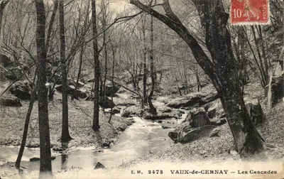 Vaux-de-Cernay — As Cataratas — E.M. 2473