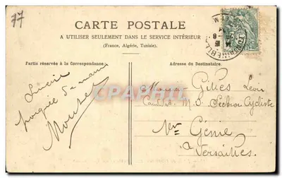 Floresta de Fontainebleau — Fonte do Mont-Chauvet — Editor: Cravyet, n° 300 — Verso