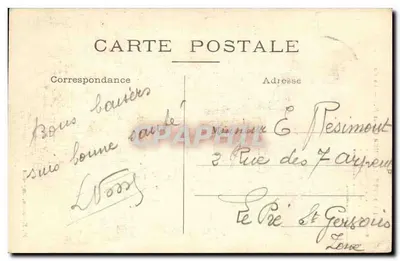 La Ferté-Gaucher (S.-et-M.) — A Coluna — M. Ronsseau, imp. edit — Verso