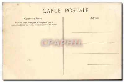 Floresta de FONTAINEBLEAU — Cruz do Calvário — n° 626 — Verso