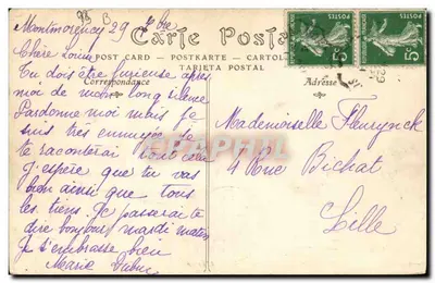 Montlignon (Seine-et-Oise) — O Lago — ND Pbot. — Verso