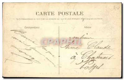 Saint-Cloud — Kaskada — Les Grandes Eaux — Marque & Abei le 8 déposée — Rewers