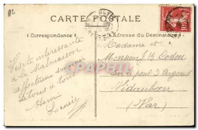 Castelo de La Malmaison — A Sala do Conselho — Marca Abellio, n°44 — Verso