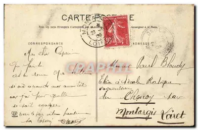 Szkoła Rolnicza w Ondes, blisko Grenade — Haute-Garonne — Fototypia Lasbuche, Toulouse, n°136 — Rewers