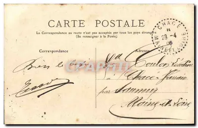 Le PORT-des-BARQUES — La Plage — wydawca nieznany, n° 10 — Rewers