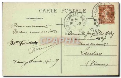 Tonny-Charente — General View — The Quays — Librairie Lancement-Martineau n°30 — Back