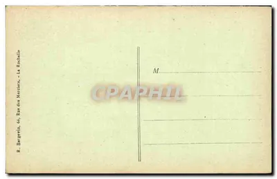 La Flotte - Rue du Marché — Canton de St-Martin-de-Ré, n°3369 — Rewers