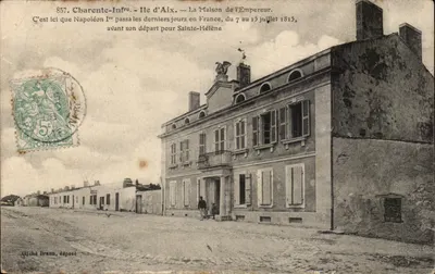Ilha d'Aix — A Casa do Imperador — Editor: Ulrich Brann, n°857