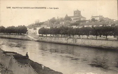 Saint-Savinien-sur-Charente — Os Quais — Editor anônimo, n° 4099