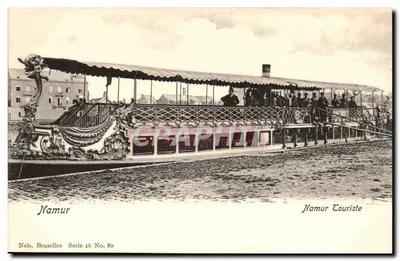 Namur — Bateau touristique Namur Touriste — Nels, Bruxelles, Série 16 No. 80