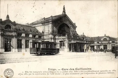 Liège — Gare des Guillemins — La Belgique Historique Dépôt