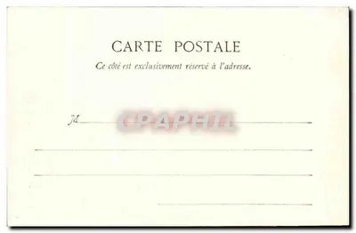 Gand - Le Grand Béguinage - Au Refectoire — Série I N° 2/2, Éditeur Albert Sugg. à Gand — Verso