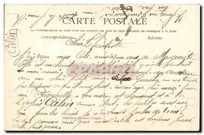Carcraon — widok rzeki i fabryki — nr 11 — Rewers