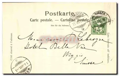 Meiringen — Reichenbachfall — Nr 2942 — Rewers
