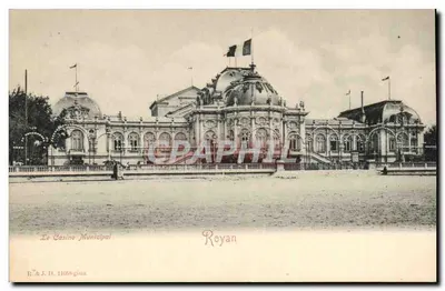 Le Casino Municipal — Royan — B. & J. D. 11658