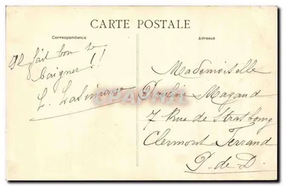 ROYAN - La Grande Conche, Vue d'ensemble — éditeur Nouvelles Galeries — Verso