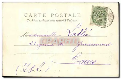 La Rochelle — Calçadão Duperré (2) — Editor S. Coudray — Verso