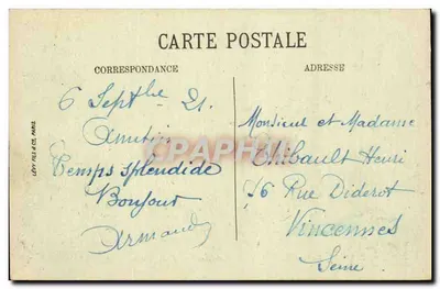 La Rochelle — Torre dos Quatro-Sergentes e Construções Navio — LL. — Verso