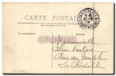 Bateau de Bordeaux — Édition Nouvelles Galeries — n°19 — Verso