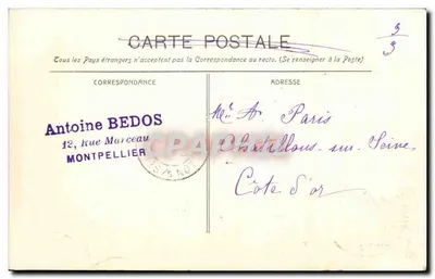 Montpellier — Rue Maguelone — wydawca Paris-Montpellier, nr 418 — Rewers